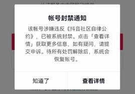 抖音账号被封?别慌!教你几招快速解封,轻松恢复账号! 抖音账号被封?别慌!教你几招快速解封,轻松恢复账号!